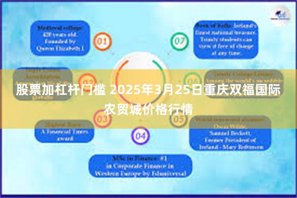 股票加杠杆门槛 2025年3月25日重庆双福国际农贸城价格行情